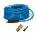Tinkertools 0.25 in. x 100 ft. Poly Air Hose with Couplers TI3685816